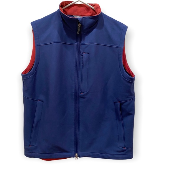 Ibex Peak Climawool Merino Wool Blend Vest navy blue size L - Picture 2 of 12